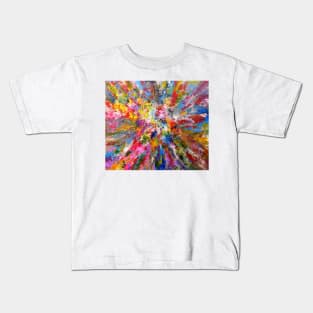 Abstraction game color Kids T-Shirt